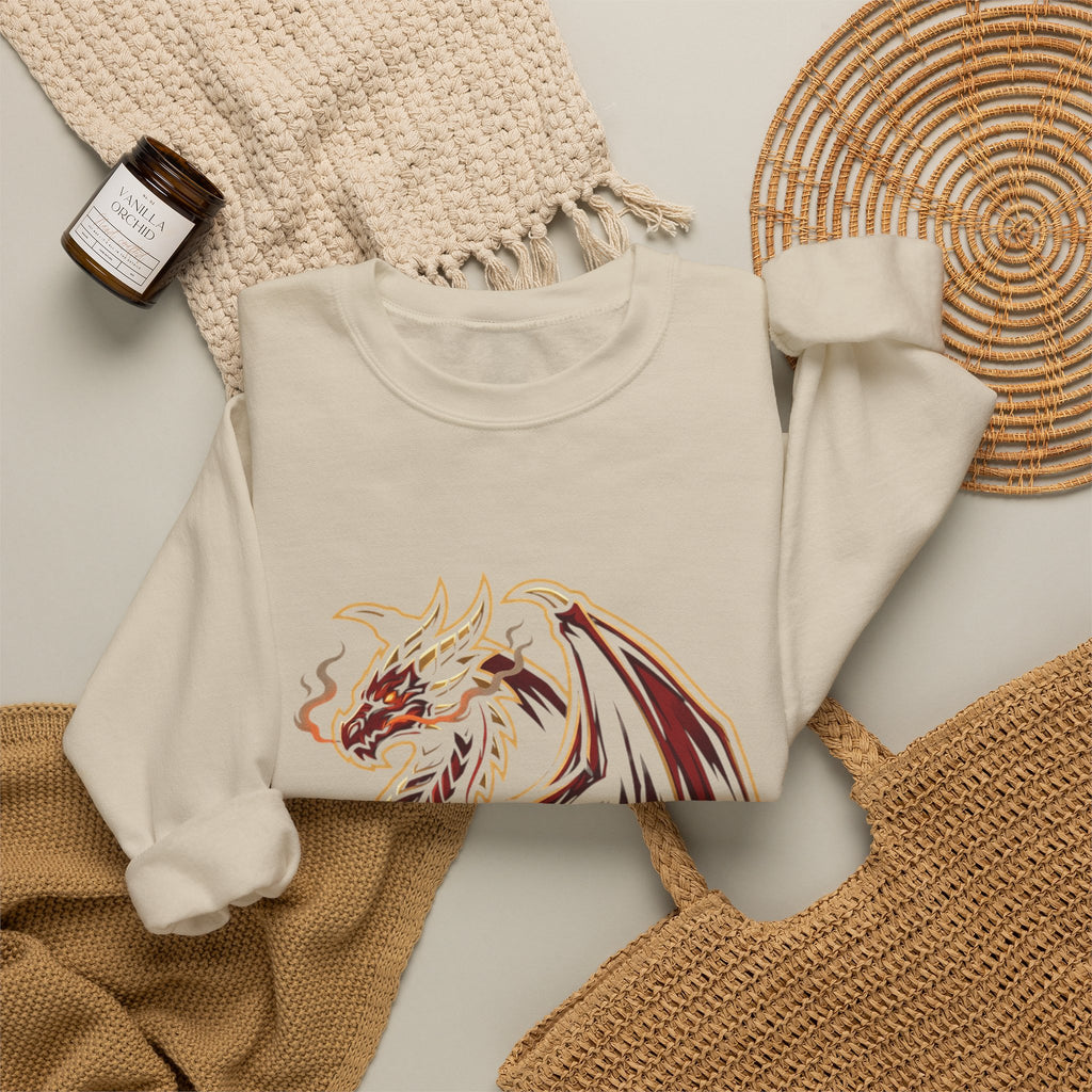Dragon Soul sweatshirt | dragon, fantasy art, mythical creature