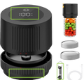 Electric Mason Jar Vacuum Sealer Kit for Regular & Wide Mouth Mason Jars with Auto Shut Off